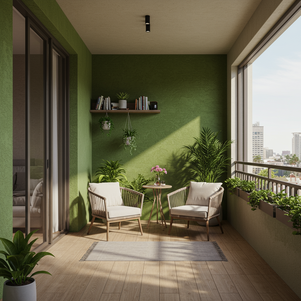 Modern Balcony - Back