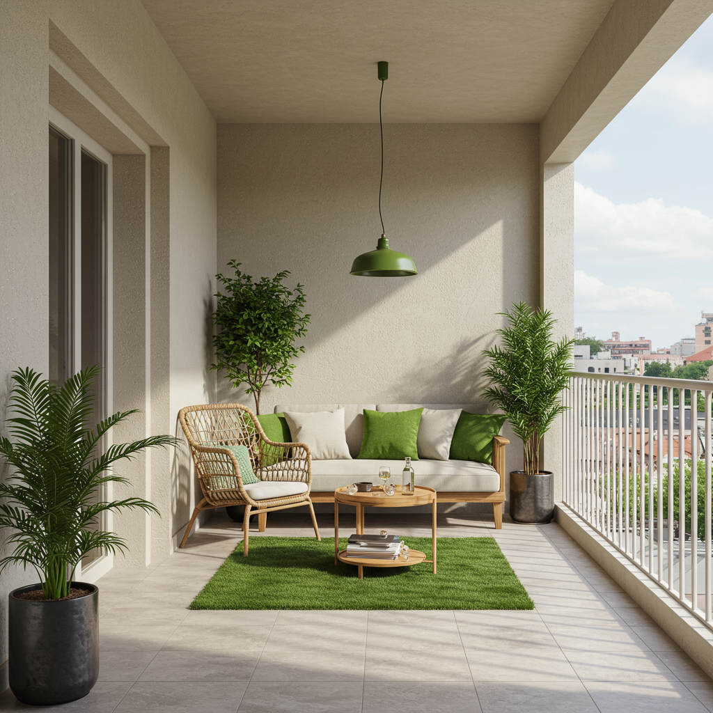 Modern Balcony - Front