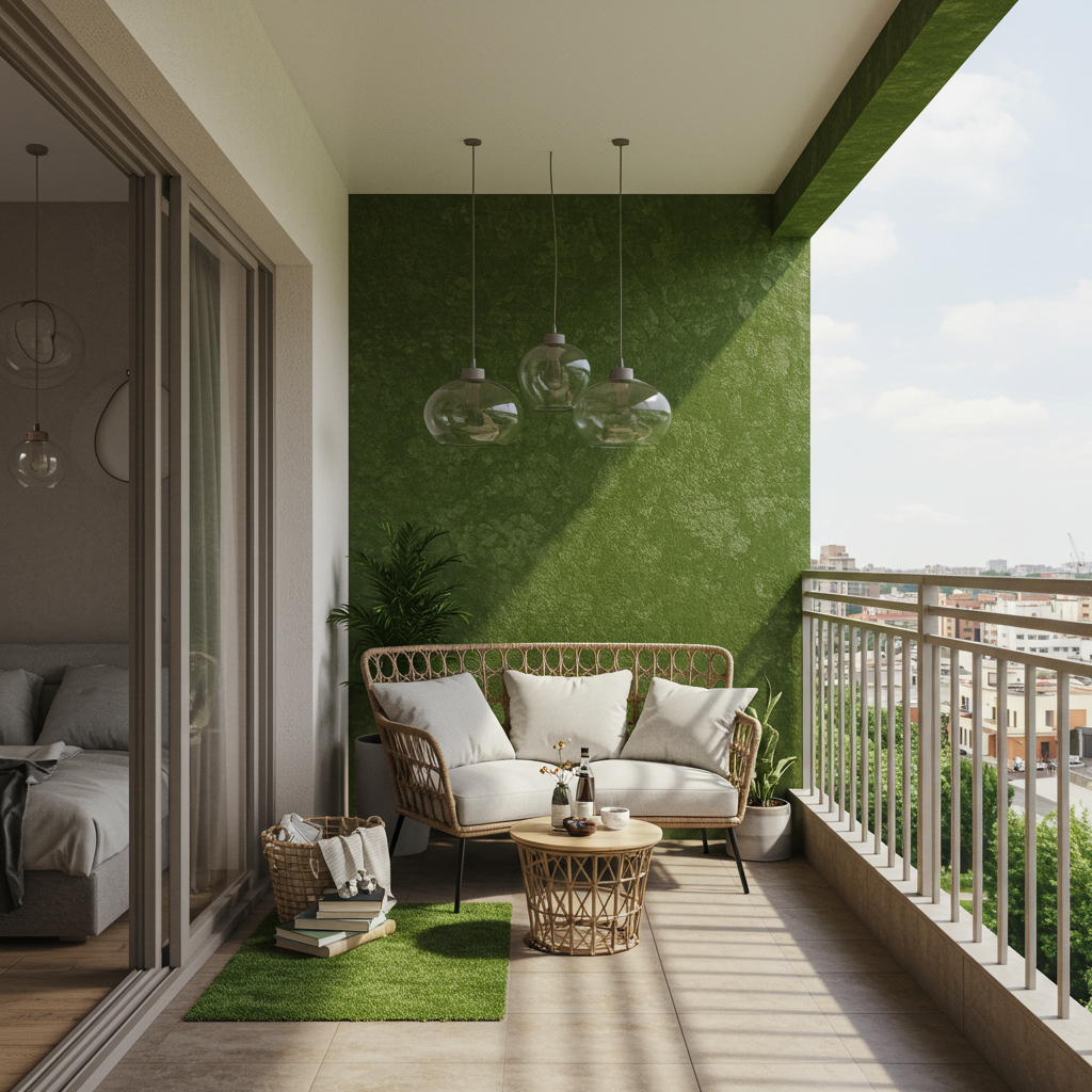 Modern Balcony - Right