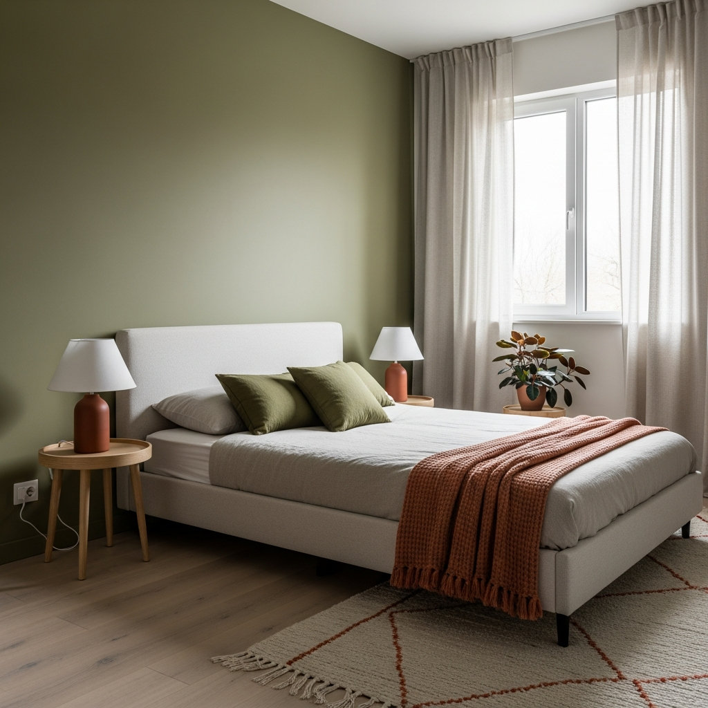 Modern Bedroom - Back