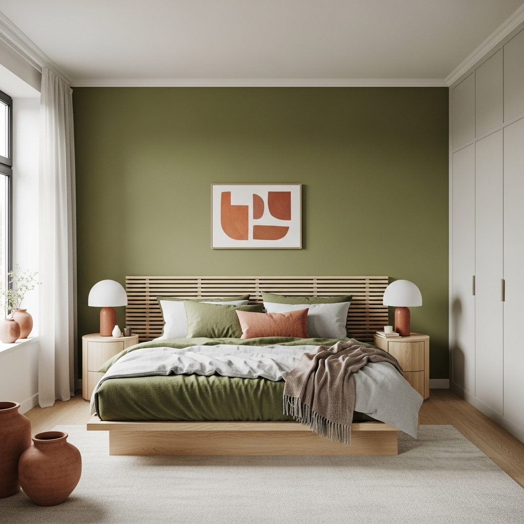 Modern Bedroom - Front