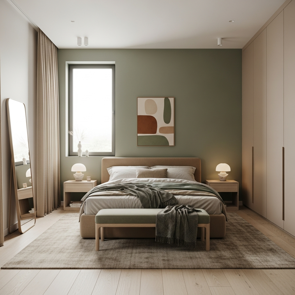 Minimal Bedroom - Front