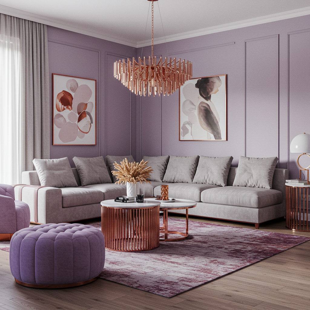 Modern Living Room - Back