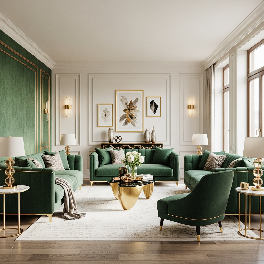 Luxury Living Room - Right